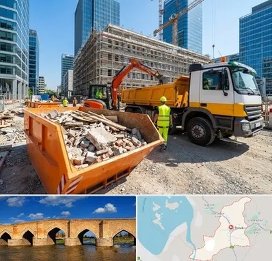 حمل نخاله ساختمانی در بناب