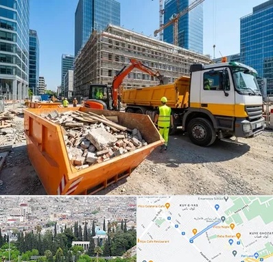 حمل نخاله ساختمانی در محلاتی شیراز