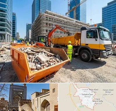 حمل نخاله ساختمانی در تربت جام