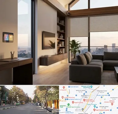 هوشمند سازی ساختمان در شریعتی 