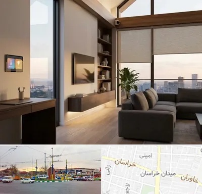 هوشمند سازی ساختمان در میدان خراسان