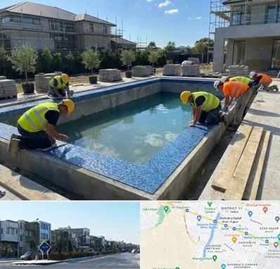 ساخت استخر در شریعتی مشهد 