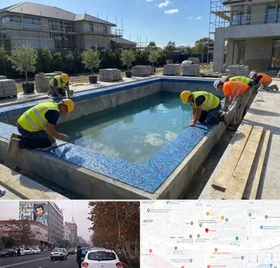 ساخت استخر در کارگر شمالی 
