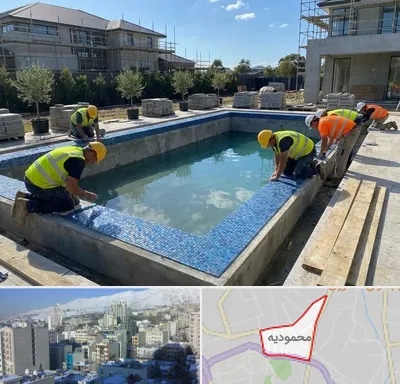 ساخت استخر در محمودیه