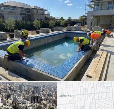 ساخت استخر در جیحون 