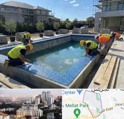 ساخت استخر در الهیه