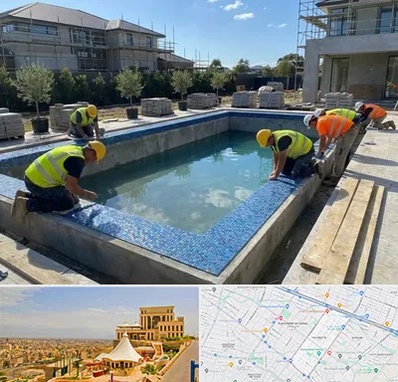 ساخت استخر در هاشمیه مشهد 