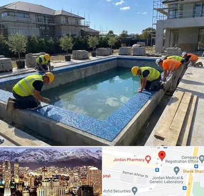 ساخت استخر در جردن