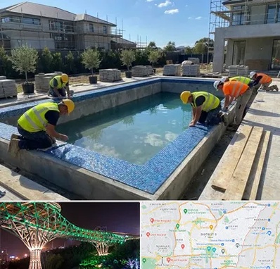 ساخت استخر در منطقه 3 تهران