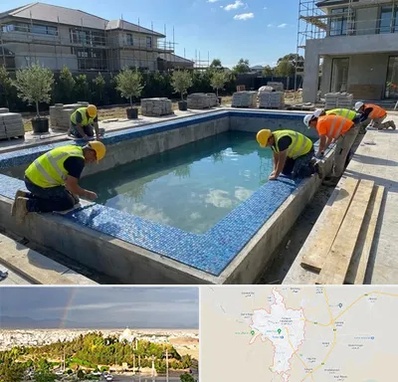 ساخت استخر در تربت حیدریه