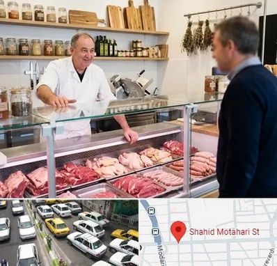 قصابی در مطهری تهران