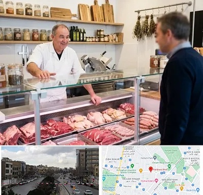 قصابی در بلوار فردوسی مشهد 