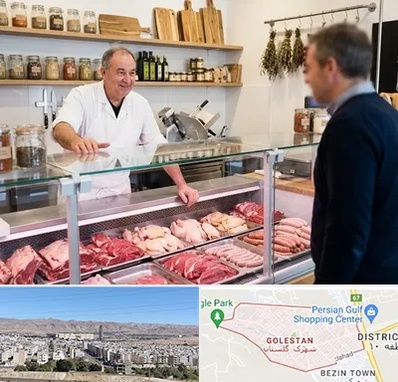 قصابی در شهرک گلستان شیراز