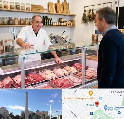 قصابی در فلکه گاز شیراز