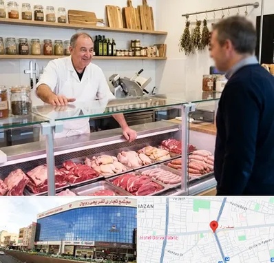 قصابی در نصف راه تبریز 