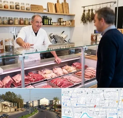 قصابی در ضیابری رشت