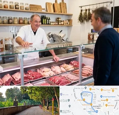 قصابی در فلکه گاز رشت