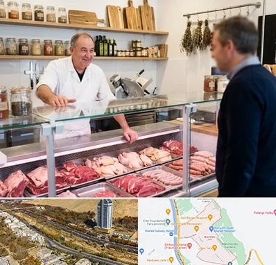 قصابی در خیابان نیایش شیراز 