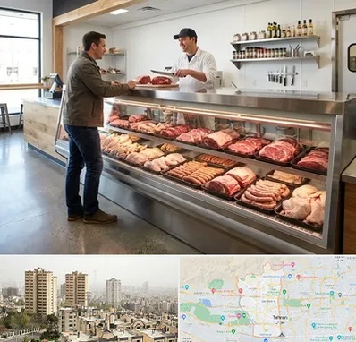 گوشت فروشی در منطقه 5 تهران