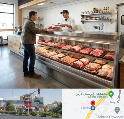 گوشت فروشی در هروی 
