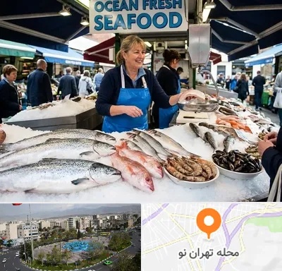 ماهی فروشی در تهران نو