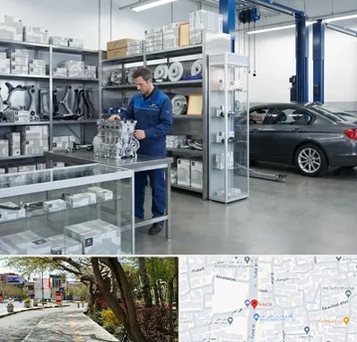 لوازم یدکی بی ام و BMW در خیابان توحید اصفهان