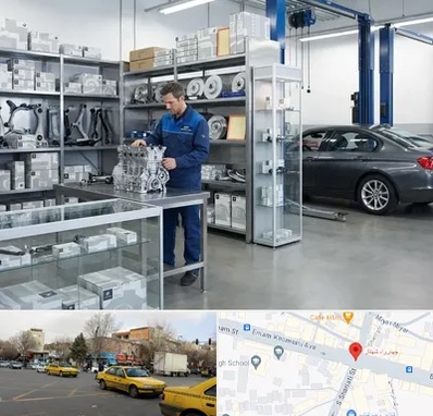 لوازم یدکی بی ام و BMW در شهناز تبریز 