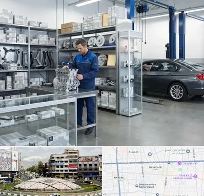 لوازم یدکی بی ام و BMW در مرکز تهران 