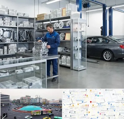 لوازم یدکی بی ام و BMW در میدان انقلاب 