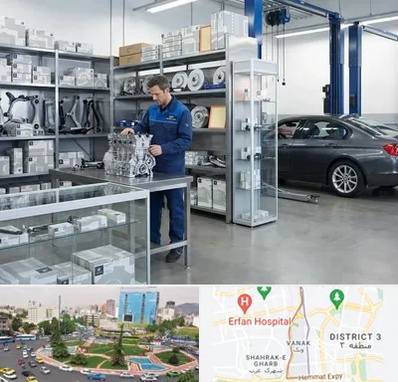 لوازم یدکی بی ام و BMW در ونک