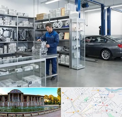 لوازم یدکی بی ام و BMW در عفیف آباد شیراز