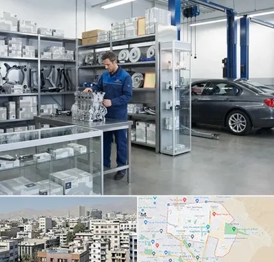 لوازم یدکی بی ام و BMW در منطقه 14 تهران 