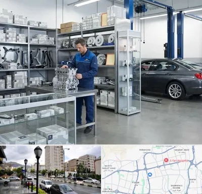 لوازم یدکی بی ام و BMW در شمال غرب تهران
