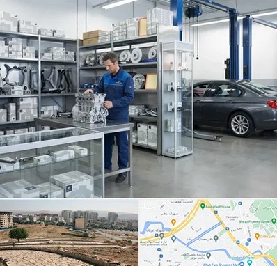 لوازم یدکی بی ام و BMW در کوی وحدت شیراز 