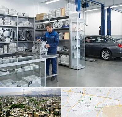 لوازم یدکی بی ام و BMW در منطقه 8 تهران 