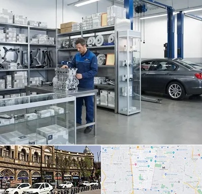 لوازم یدکی بی ام و BMW در منطقه 11 تهران 