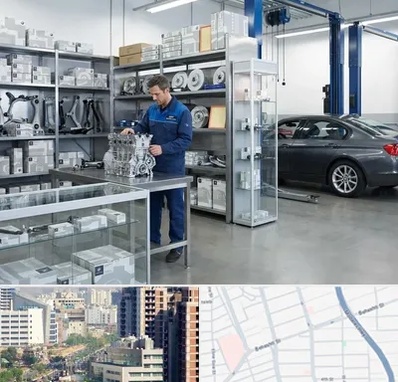 لوازم یدکی بی ام و BMW در خیابان بهشتی