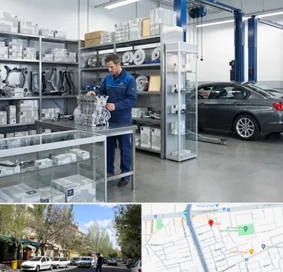 لوازم یدکی بی ام و BMW در کوی فیروز تبریز 