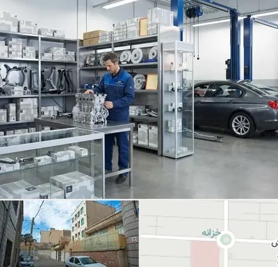 لوازم یدکی بی ام و BMW در خزانه