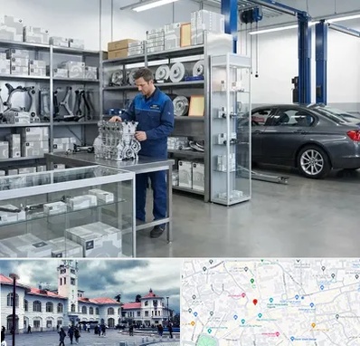 لوازم یدکی بی ام و BMW در میدان شهرداری رشت