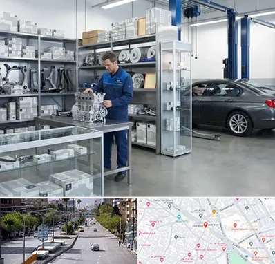 لوازم یدکی بی ام و BMW در خیابان زند شیراز
