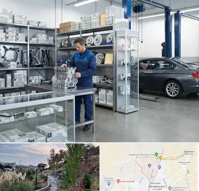 لوازم یدکی بی ام و BMW در باغستان کرج 