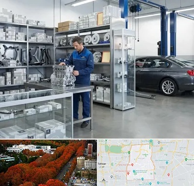 لوازم یدکی بی ام و BMW در منطقه 6 تهران