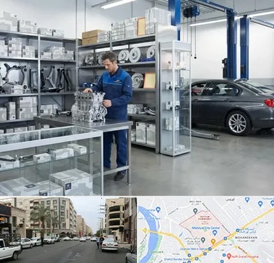 لوازم یدکی بی ام و BMW در زیتون کارمندی اهواز