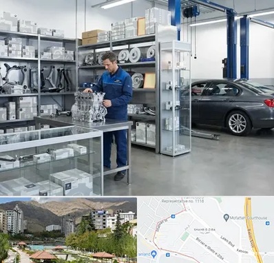 لوازم یدکی بی ام و BMW در شهر زیبا 