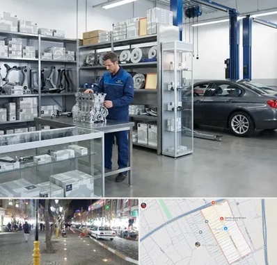 لوازم یدکی بی ام و BMW در باغ فیض اسلامشهر