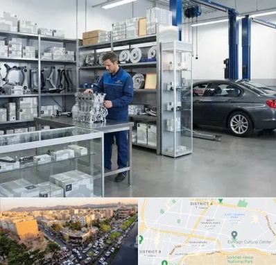 لوازم یدکی بی ام و BMW در تهرانپارس 