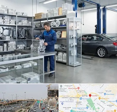 لوازم یدکی بی ام و BMW در بلوار توس مشهد