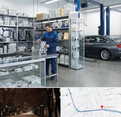 لوازم یدکی بی ام و BMW در ابوریحان تبریز 