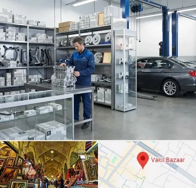 لوازم یدکی بی ام و BMW در بازار وکیل شیراز